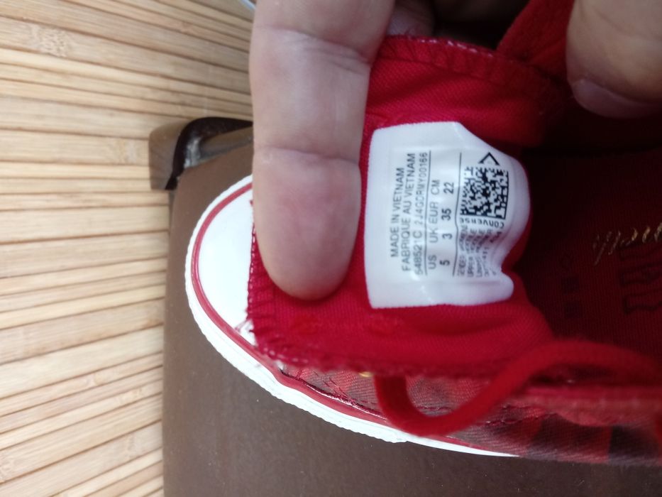 Продам кеды Converse девочка, 35 р.