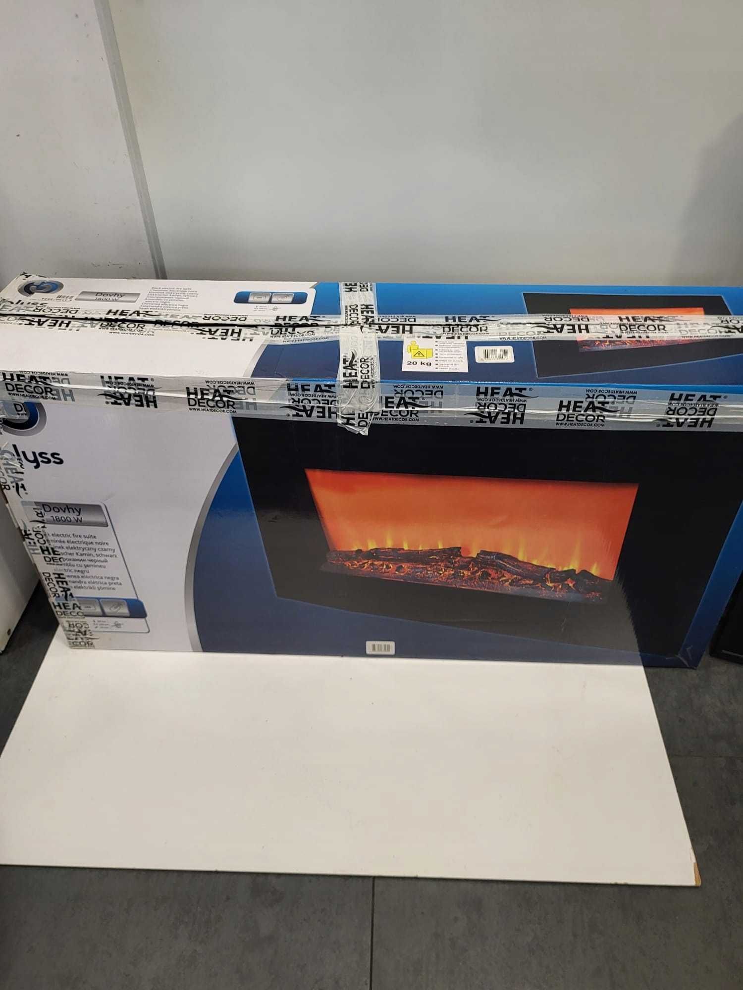 Kominek elektryczny  profilowany  2000W BLYSS, (4730/24)