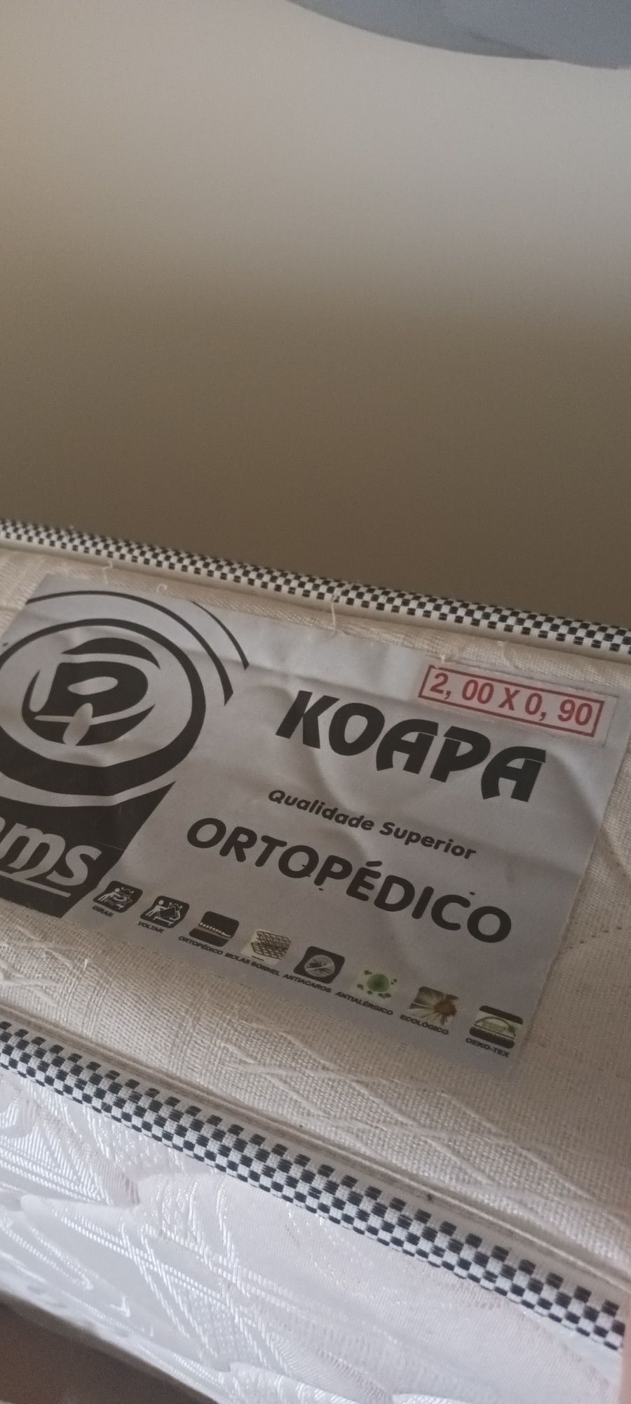 Colchão ortopédico individual
