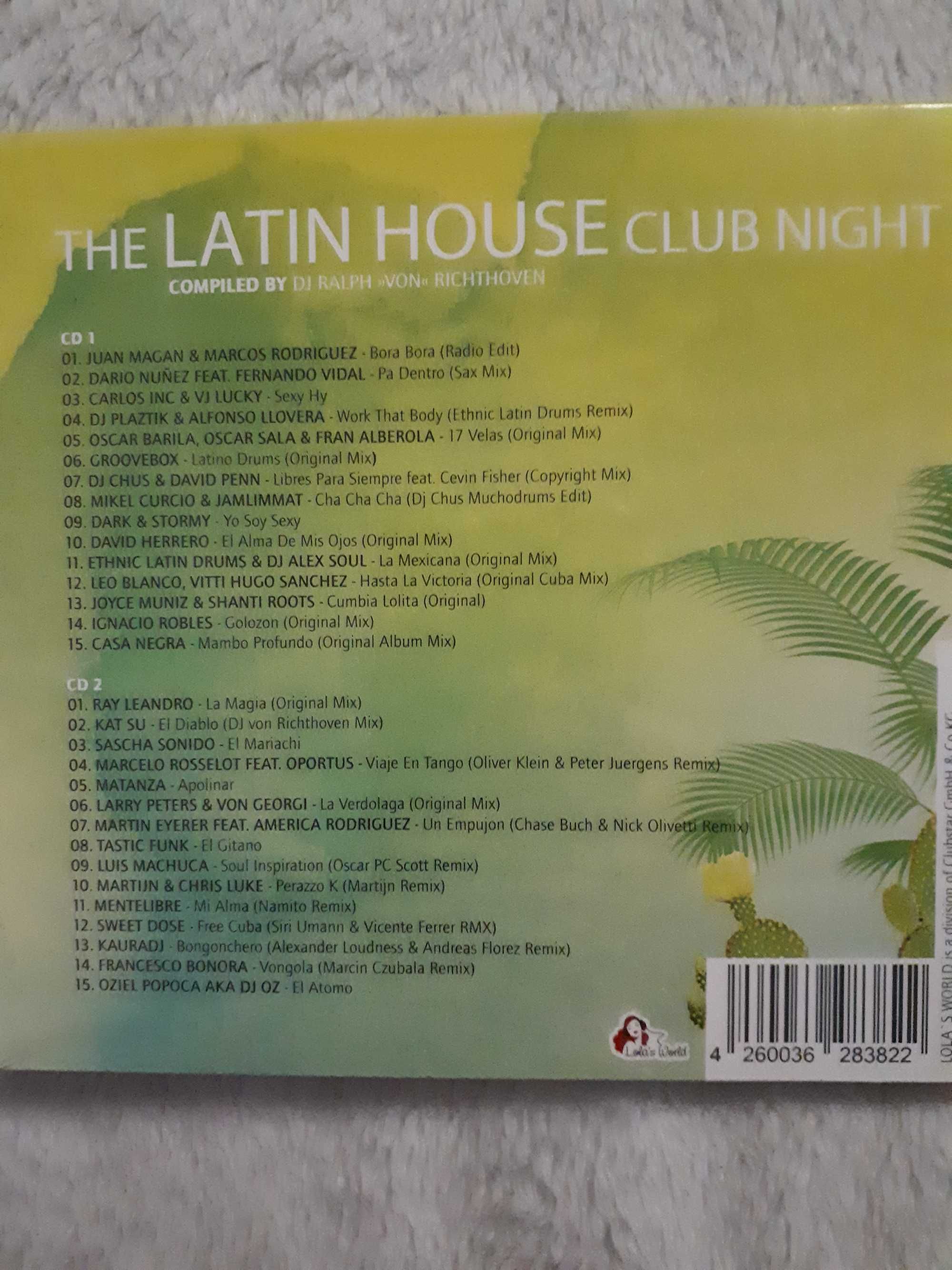 The latin house club night 2 CD nowa.