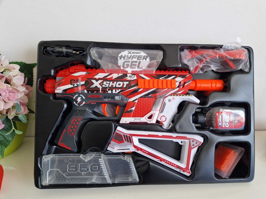 Zuru X-Shot Wyrzutnia Hyper Gel Kulki Żelowe