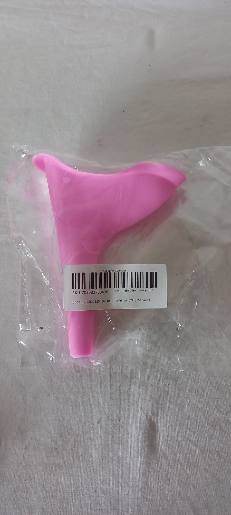 Urinol em Silicone para Mulher