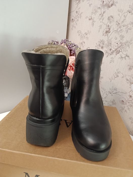 Черевики зимові шкіряні