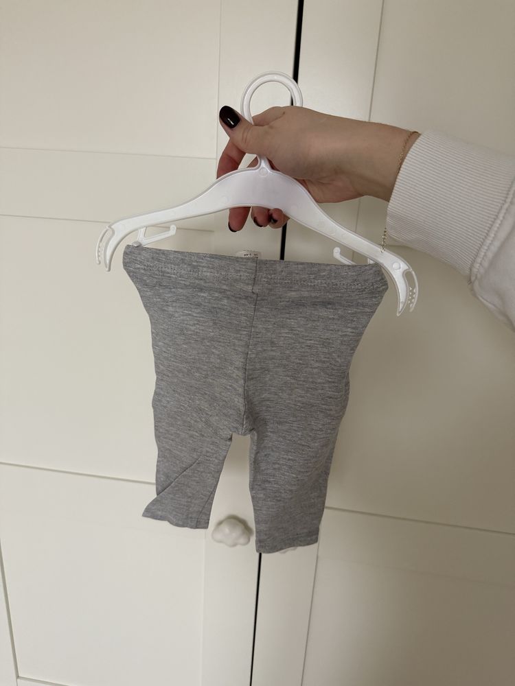 Szare legginsy lekko ocieplane 62