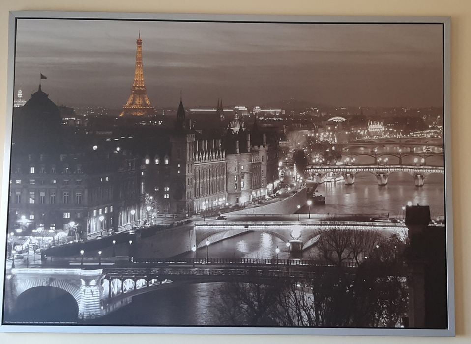 Tela com moldura Torre Eiffel - IKEA