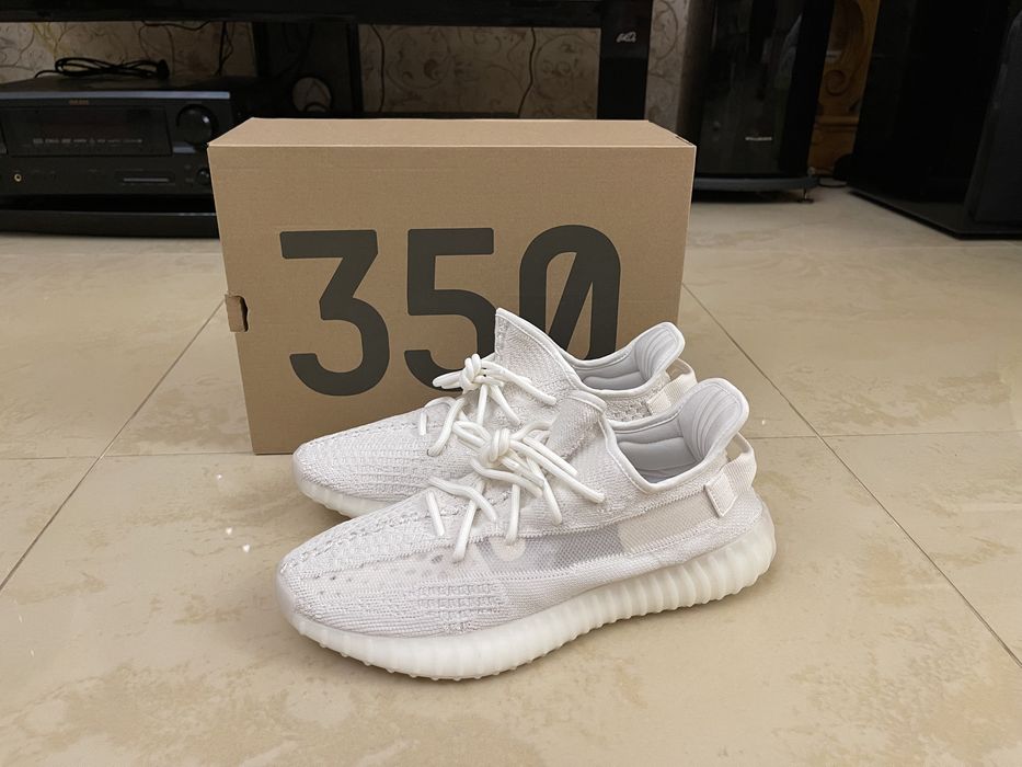 Кроссовки Adidas Yeezy Boost 350 v2 Bone White 4 - 13 US Изи Оригинал