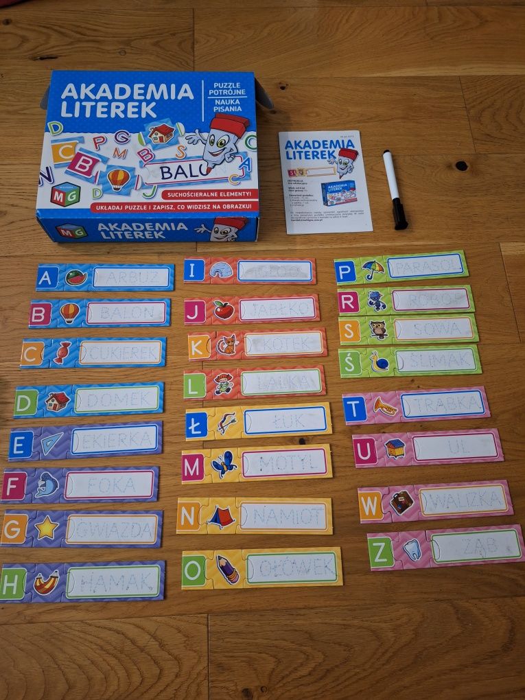 Multigra puzzle Akademia Literek