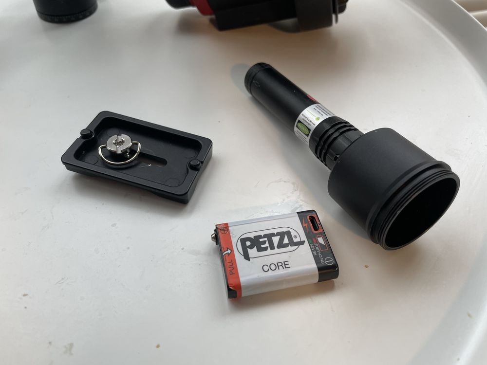 Montaż iOptron SkyGuider Pro + klin SkyWatcher +glowica statywu Andoer