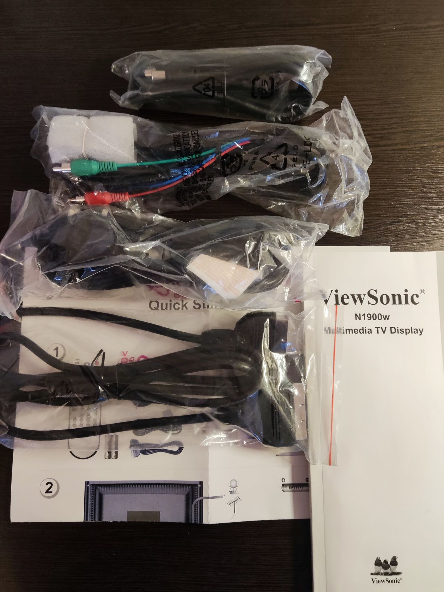 Монитор-ТВ 19" / ViewSonic N1900w