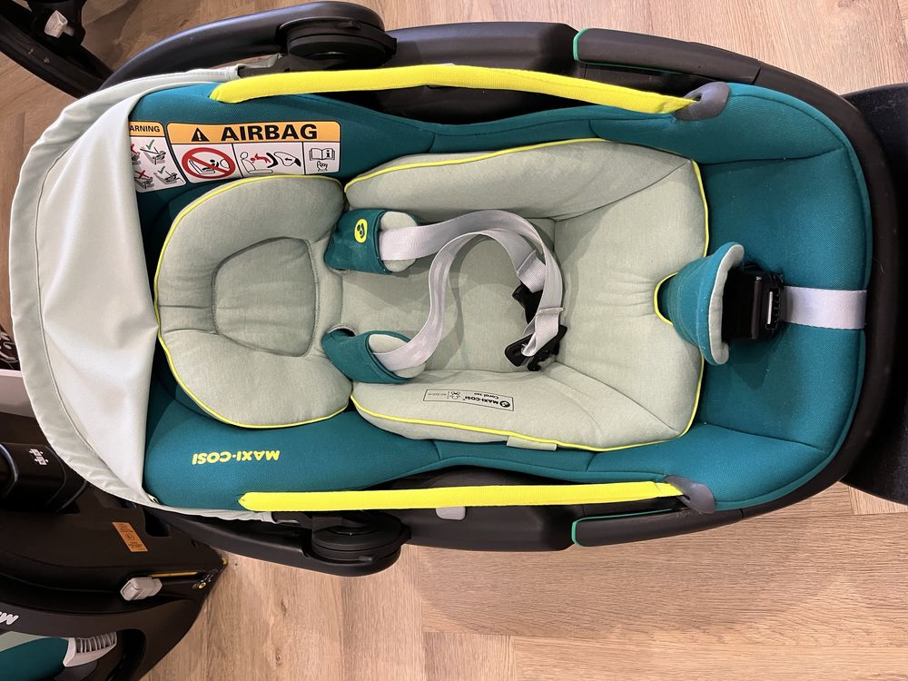 Maxi-Cosi Coral z bazą FamilyFix 360 – komplet | 2 szt. dostępne