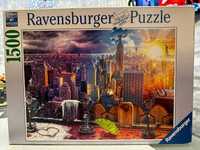 Пазл Ravensburger - Нью-Йорк Зима и Лето - 1500 шт. (№16008)