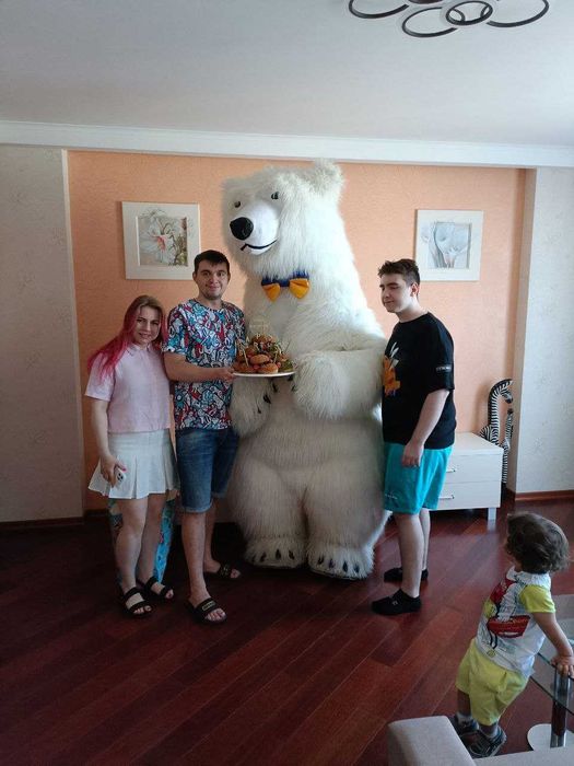 Орендуйте костюм Білого Мішки від агенції "СуперСвято"!