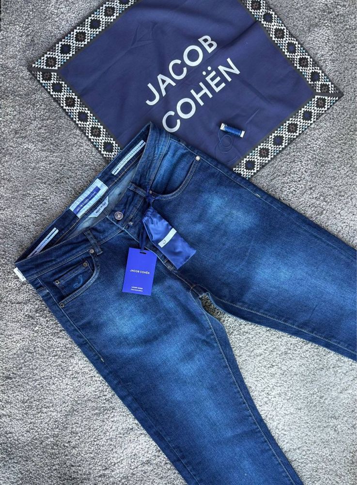 Lux!Чоловічі джинси преміум сегменту Jacob Cohen 30,31,32,33,34,36,38