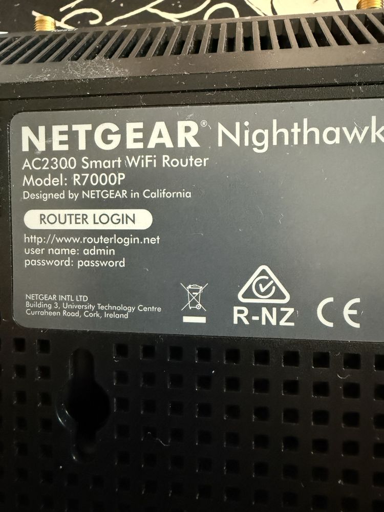 Netgear Nighthawk R7000p  AC2300