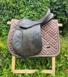 Siodło wszechstronno-skokowe brytyjskie Olney Saddlery 17” łęk M