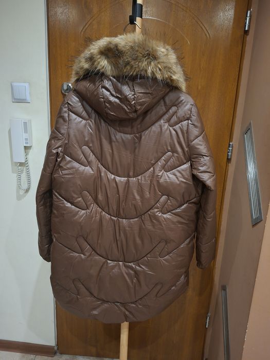 Kurtka zimowa,brąz