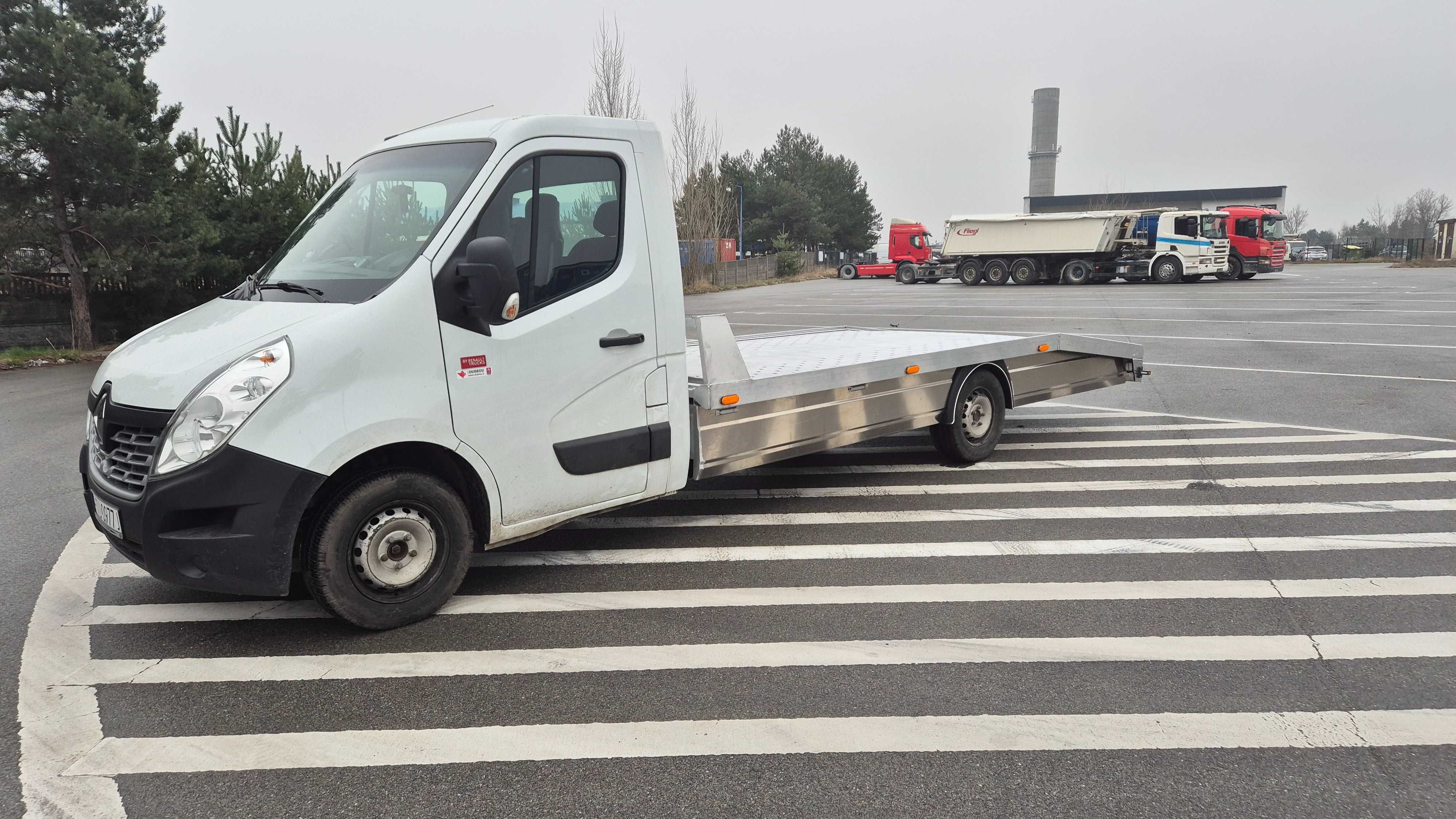 Master Movano Ducato Autolaweta Laweta Najazd Aluminiowa Panelowa