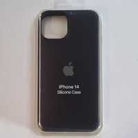 Etui Case Silikonowe Apple iPhone 14 Czarne