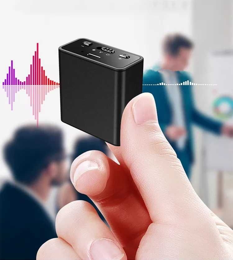 Dyktafon Magnetyczny Mini Podsłuch Szpiegowski 8GB