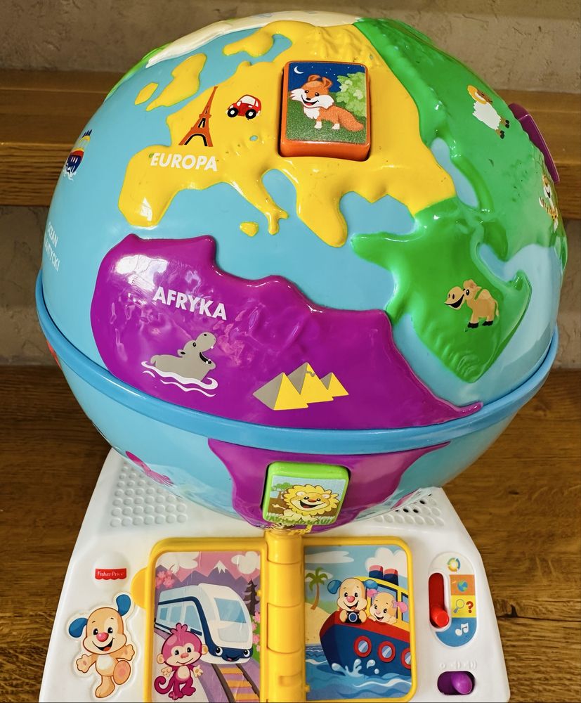 Edukacyjny globus interaktywny Fisher Price