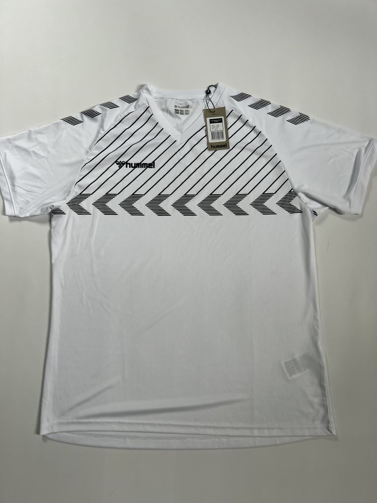 Nowa koszulka meska Hummel biała sportowa XXL