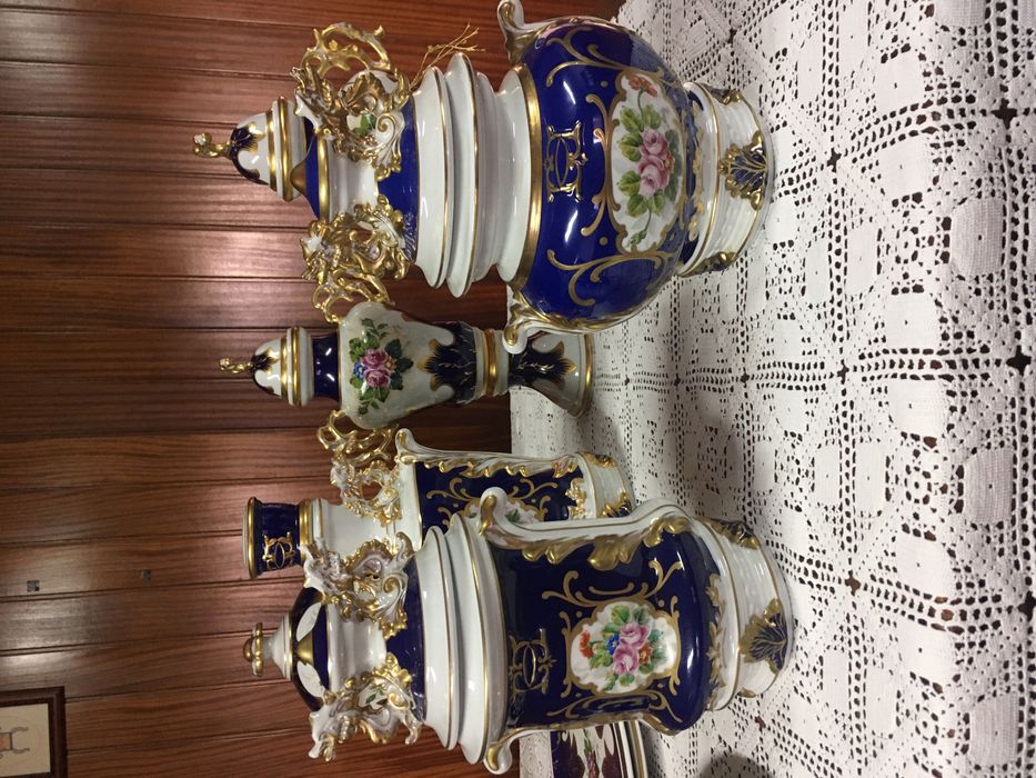 Louças para decoração, pintadas à mão (PT)