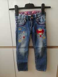 Spodnie jeansowe h&m roz 104