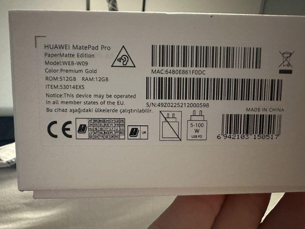 Huawei matepad pro 13,2