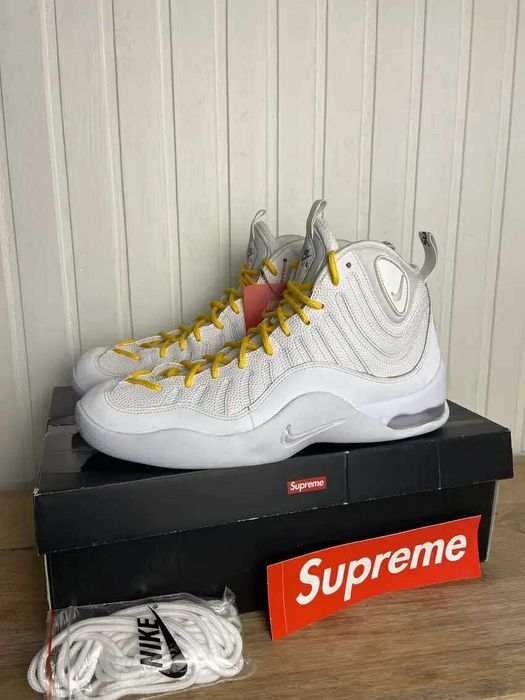 Buty męskie Nike Air Bakin SP Supreme białe org 45,5