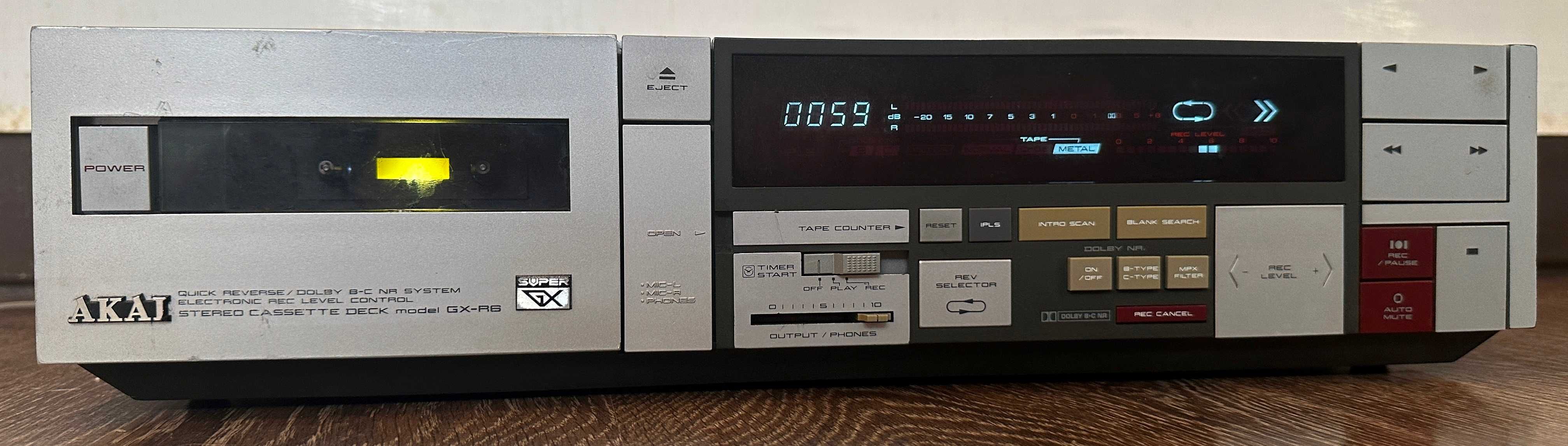 Дека Akai GX R 6