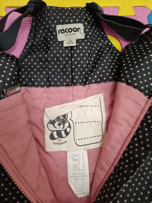 Детский зимний комбинезон Recoon, тёплый, 80 см