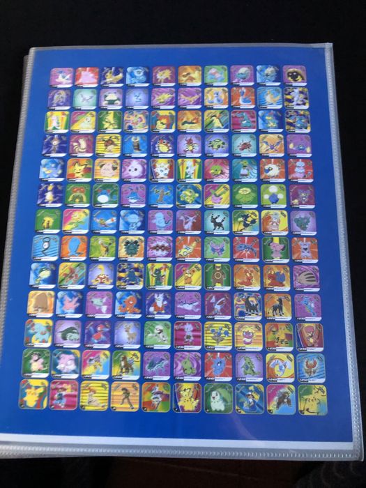 Caderneta stacks pokemon