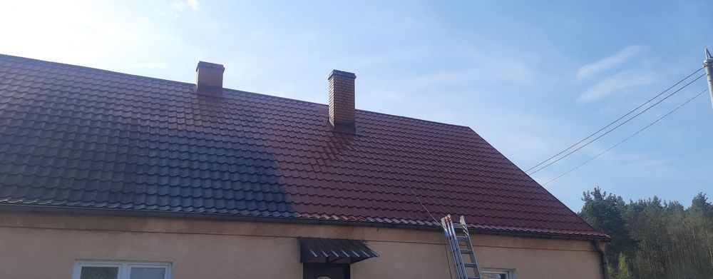 Kompleksowe mycie dachów
