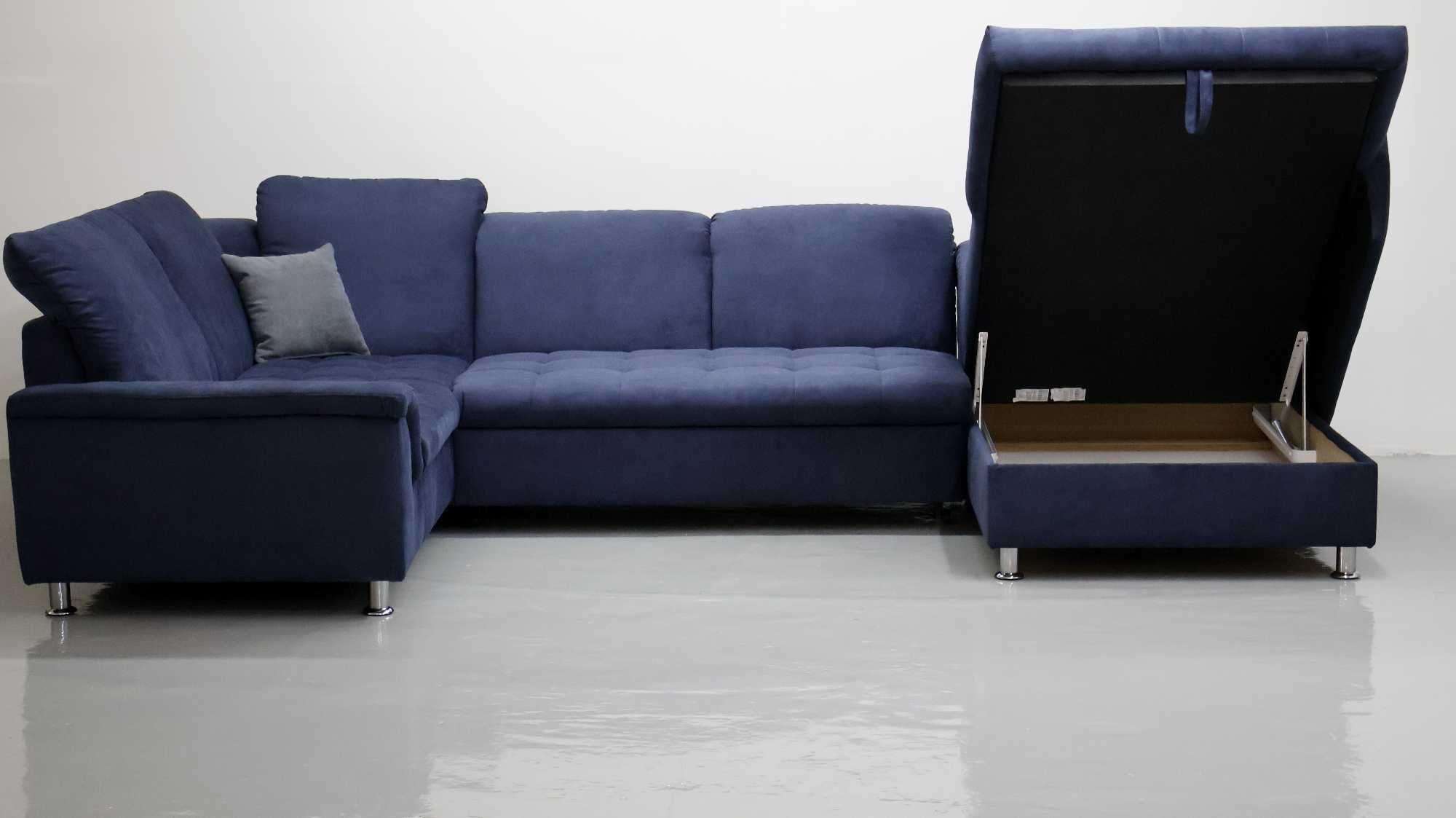 TJB narożnik Wielkie niemieckie U funkcja spania pojemnik rogówka sofa