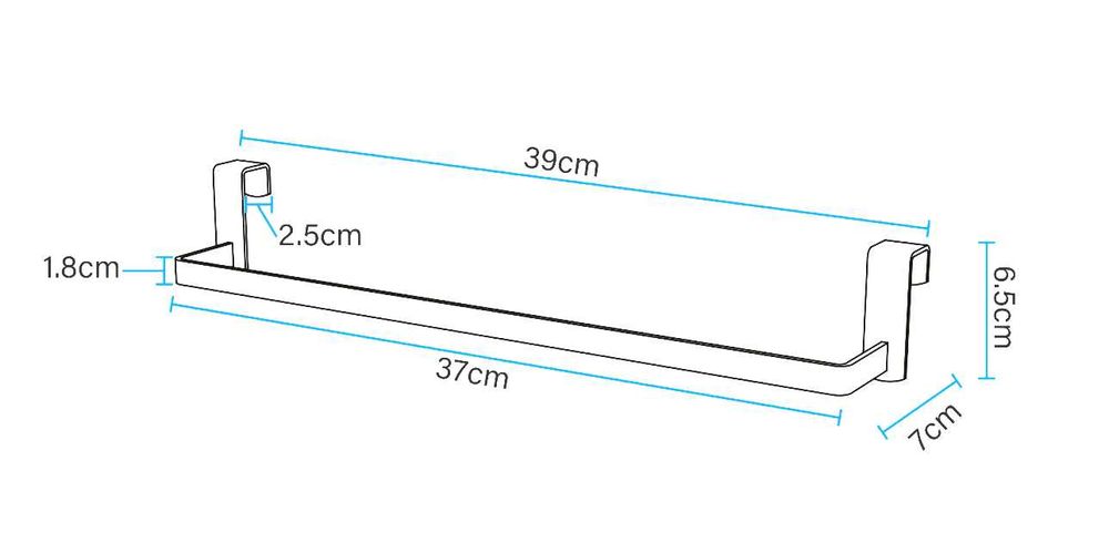 Toalheiro CROMADO PLUS 40