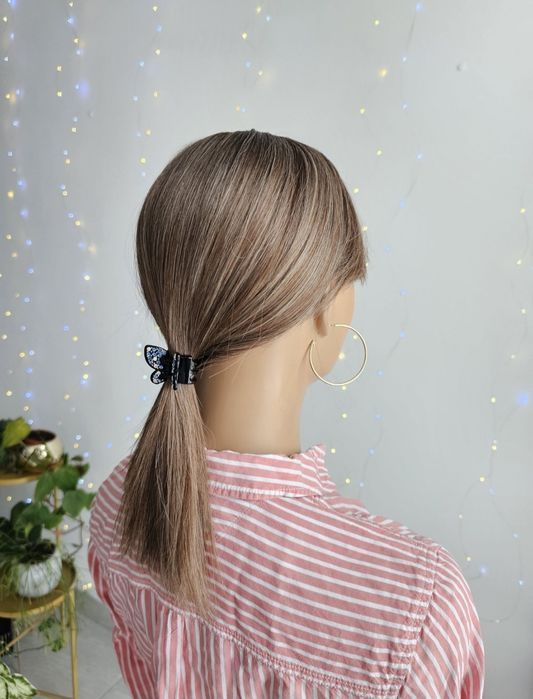 Tupet Topper uzupełnienie Beata ciemny blond jasny brąz z odrostem