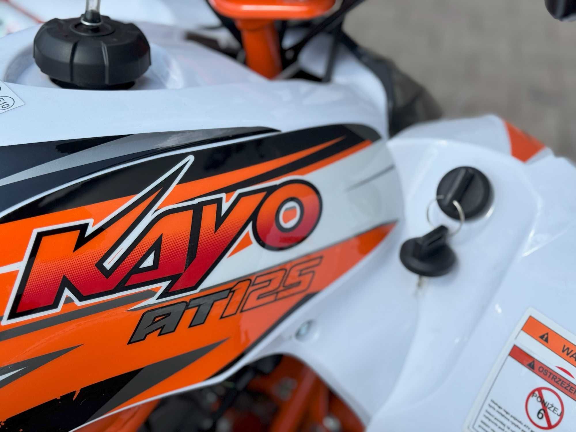 Quad KAYO AT125 | 125cc | Nowy | Sportowy | Rozrusznik | Raptor |Canam