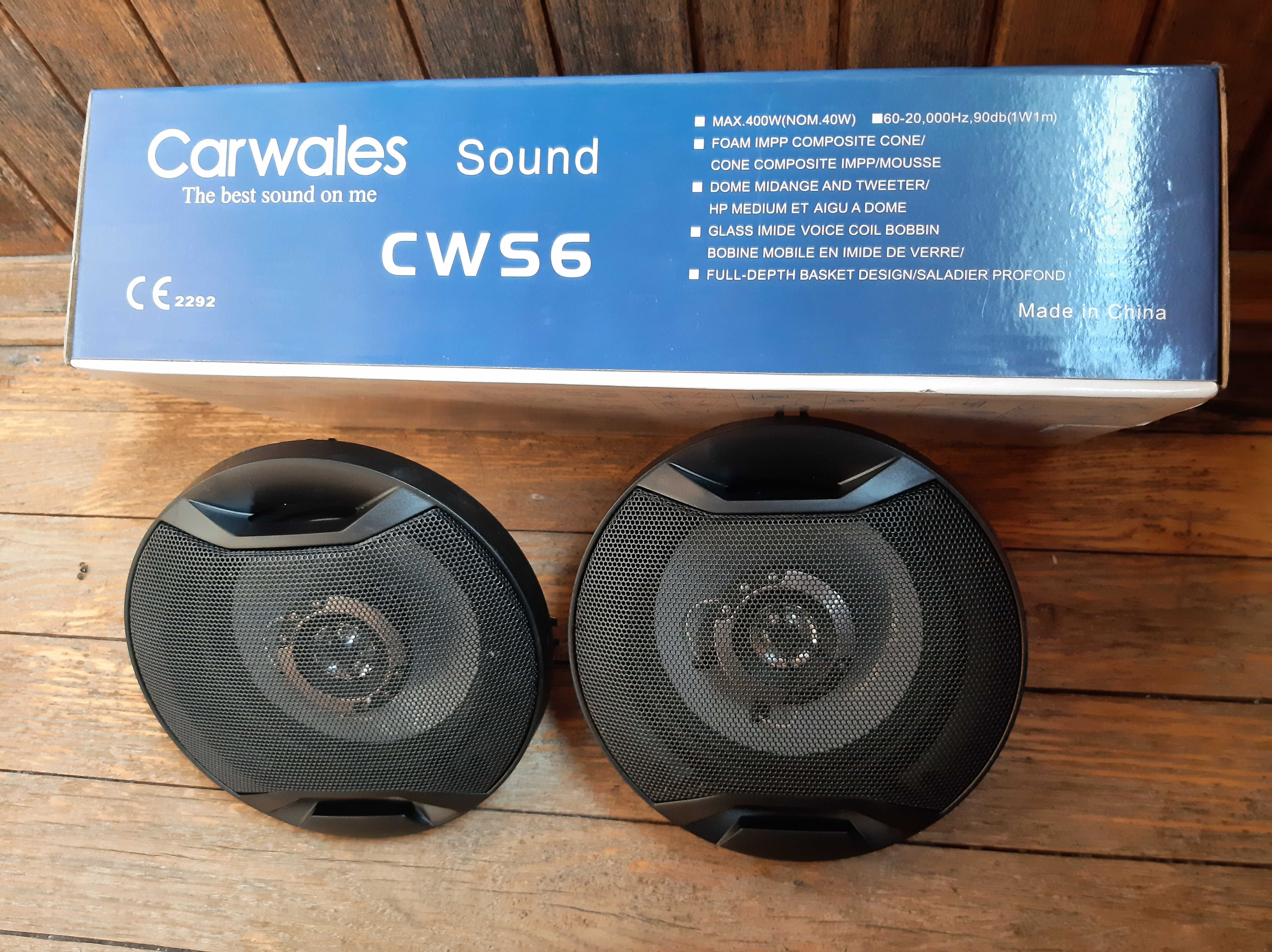 Автоколонки 16см carwales sound s6 400w