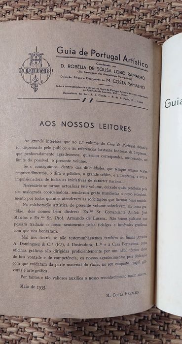 Guia de Portugal Artístico Volume II