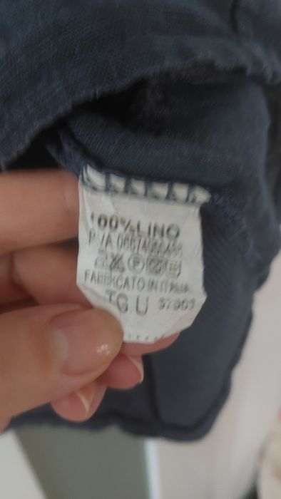 Lniana włoska tunika rozmiar 42/44