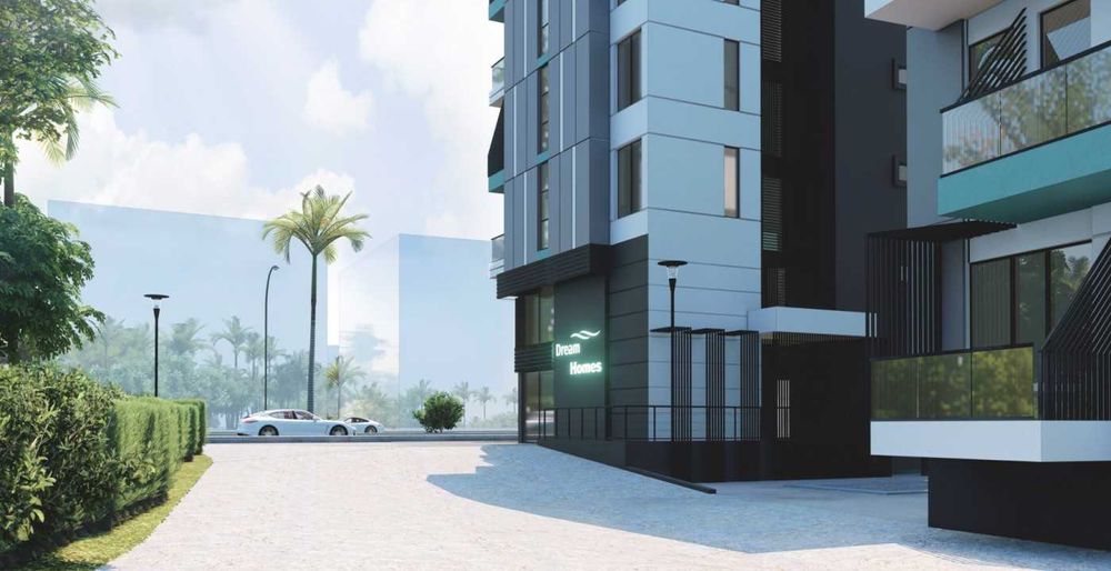 Квартира в современном комплексе в центре Алании пляж Клеопатра Турция