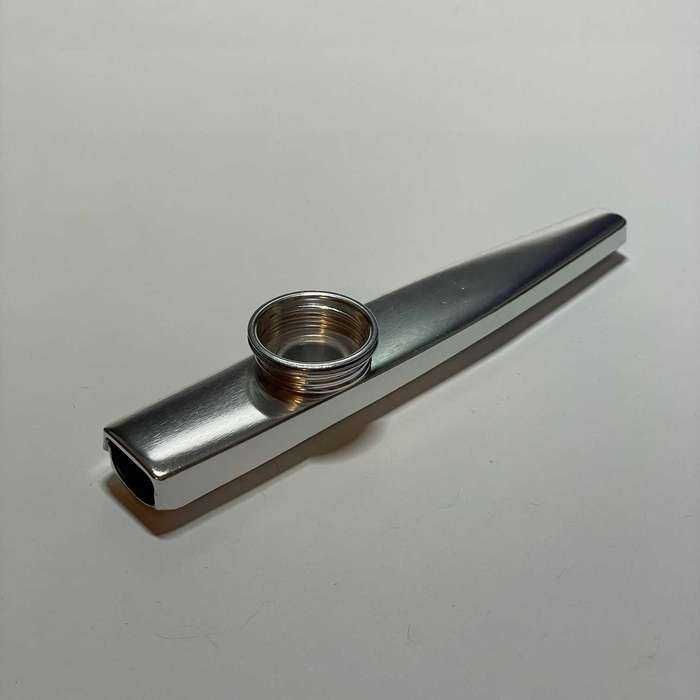 Kazoo Instrument Trąbka Kazoo Kid Brzęczyk SREBRNY