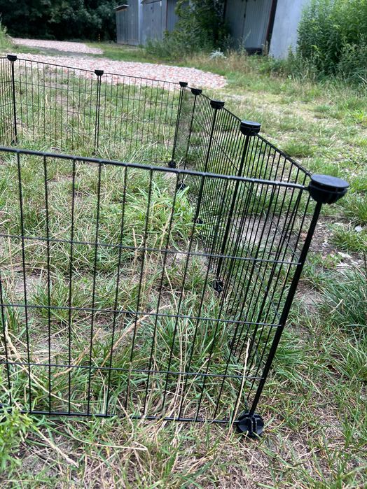 Duża klatka kojec wybieg dla świnki królika zwierząt modułowy NOWY