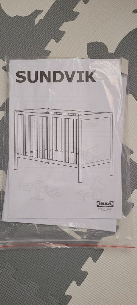 Łóżeczko dziecięce SUNDVIK. IKEA