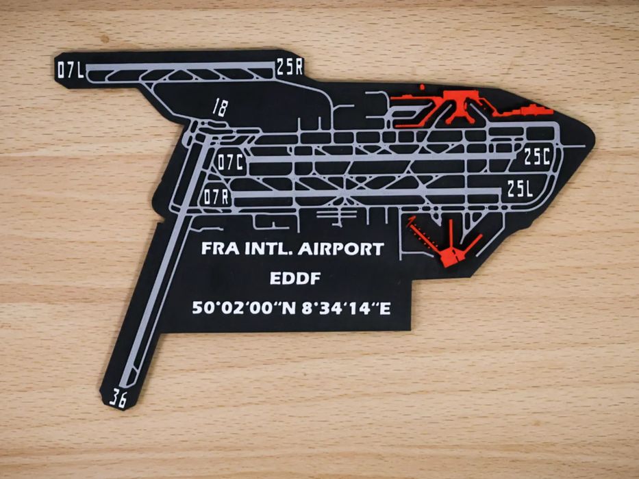 Aeroporto Frankfurt (FRA/EDDF) Layout