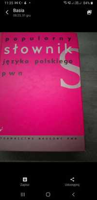 Popularny Słownik Języka Polskiego E. Sobol
