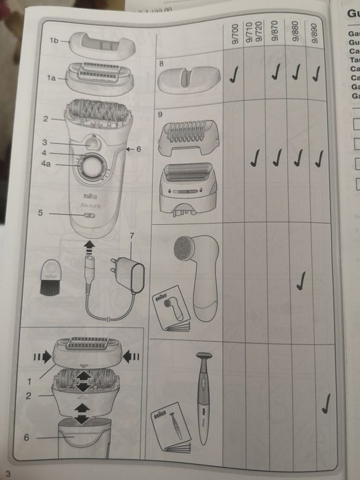 Епілятор Braun Silk Epil 9