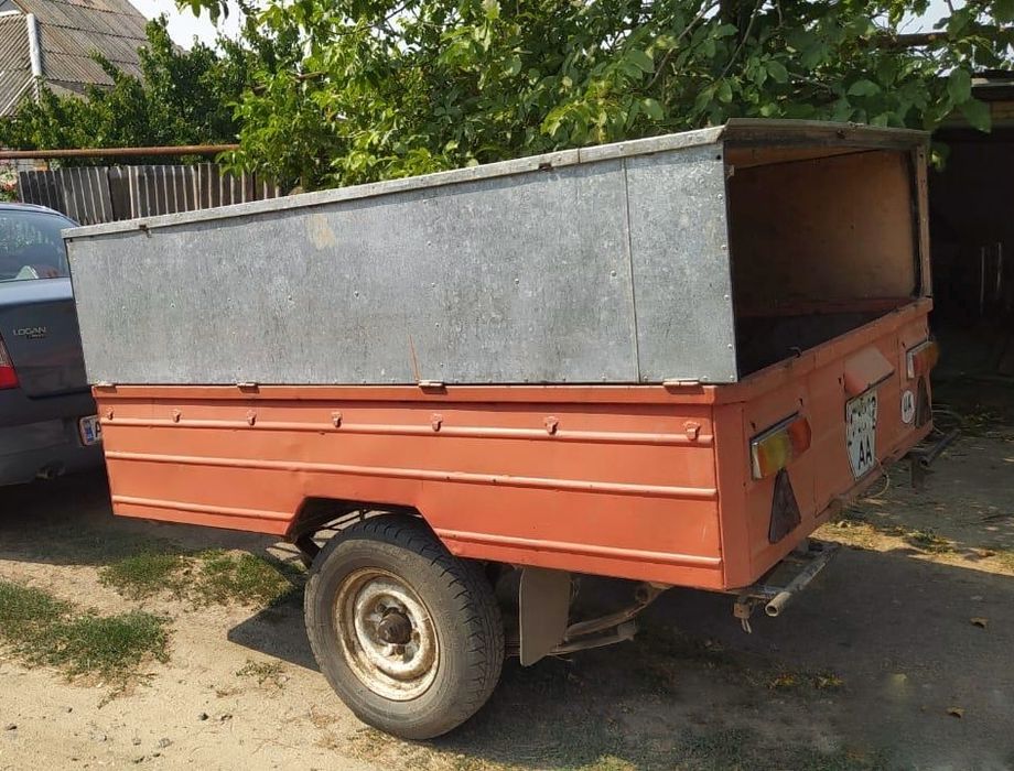 Причіп саморобний з документами