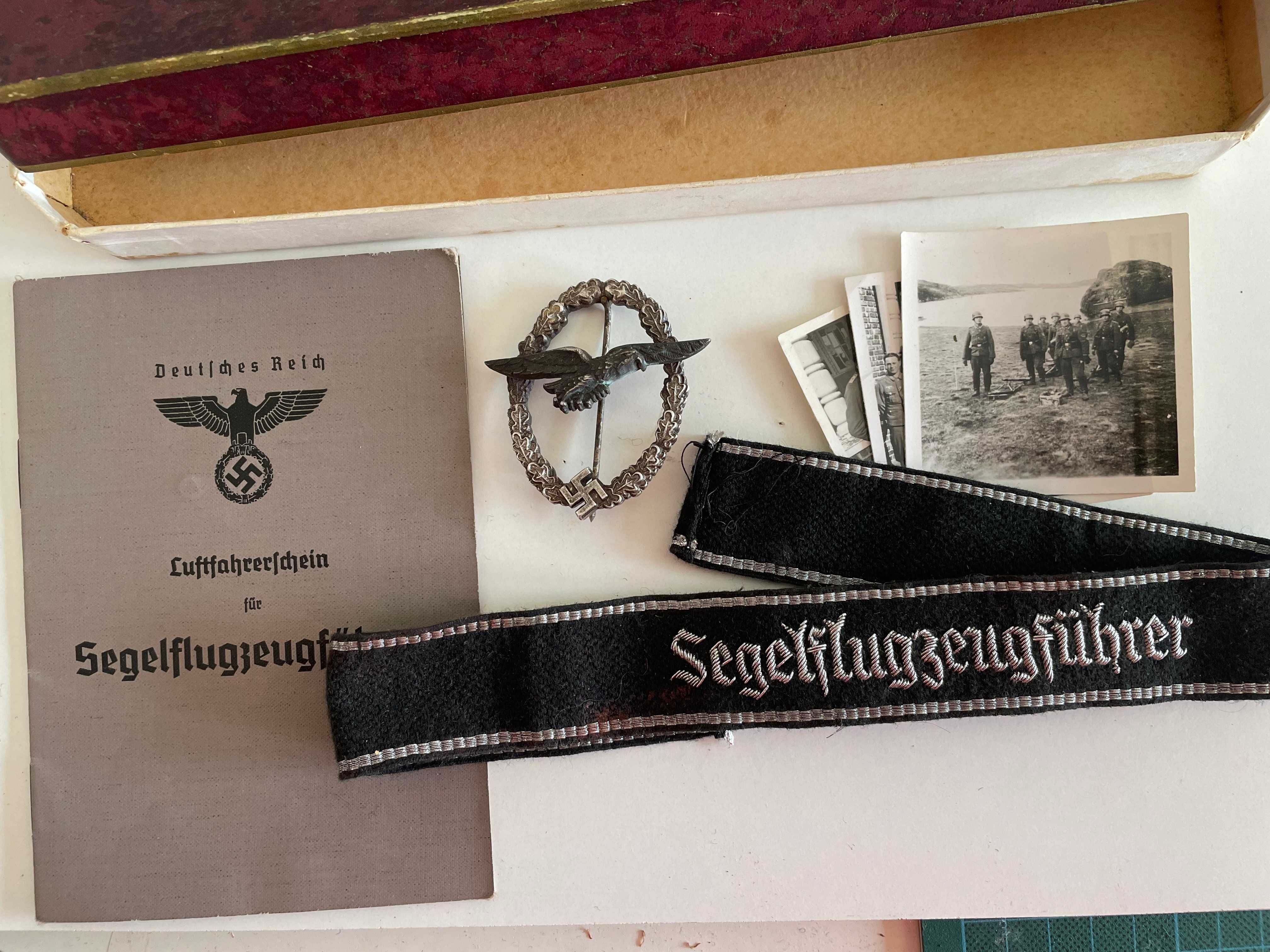 Medale i odznaki  Wehrmacht  Reich Segelflugzeuführer pilot szybowca