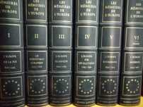 livros: “Les mémoires de l’Europe” + “Les Memoires de l’Afrique”